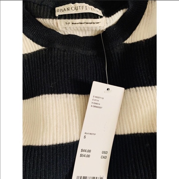 Urban outfitters News Sheer Striped Top - Picture 4 of 4